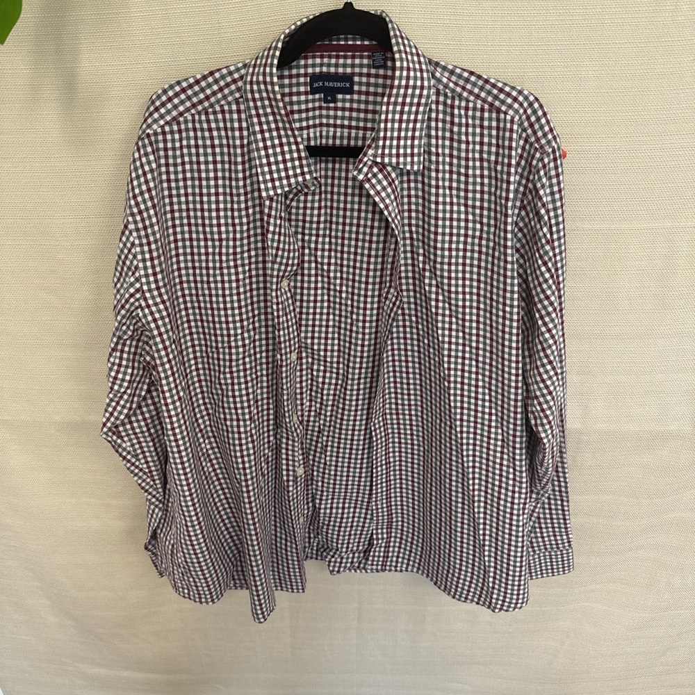 Jack Maverick Plaid Button-Up Shirt